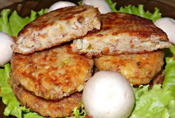 Cotolette di grano saraceno al vapore