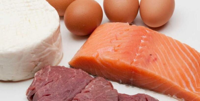 Alimenti ricchi di proteine ​​per la dieta Dukan