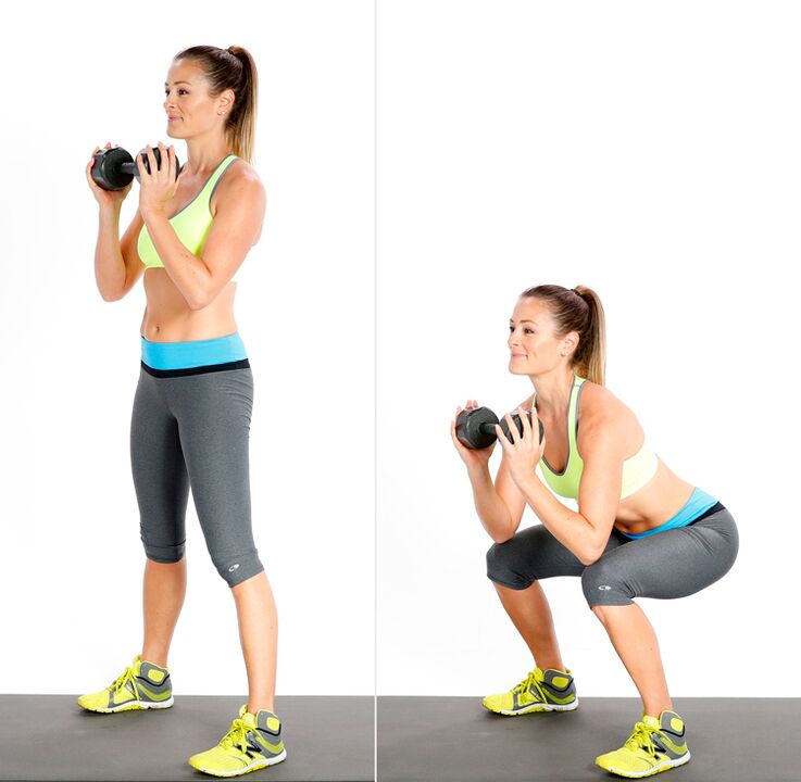 squat per perdere peso