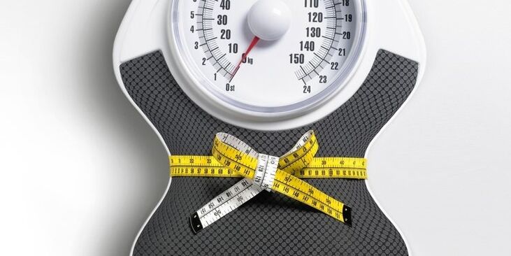 Risultati della perdita di peso sulla bilancia